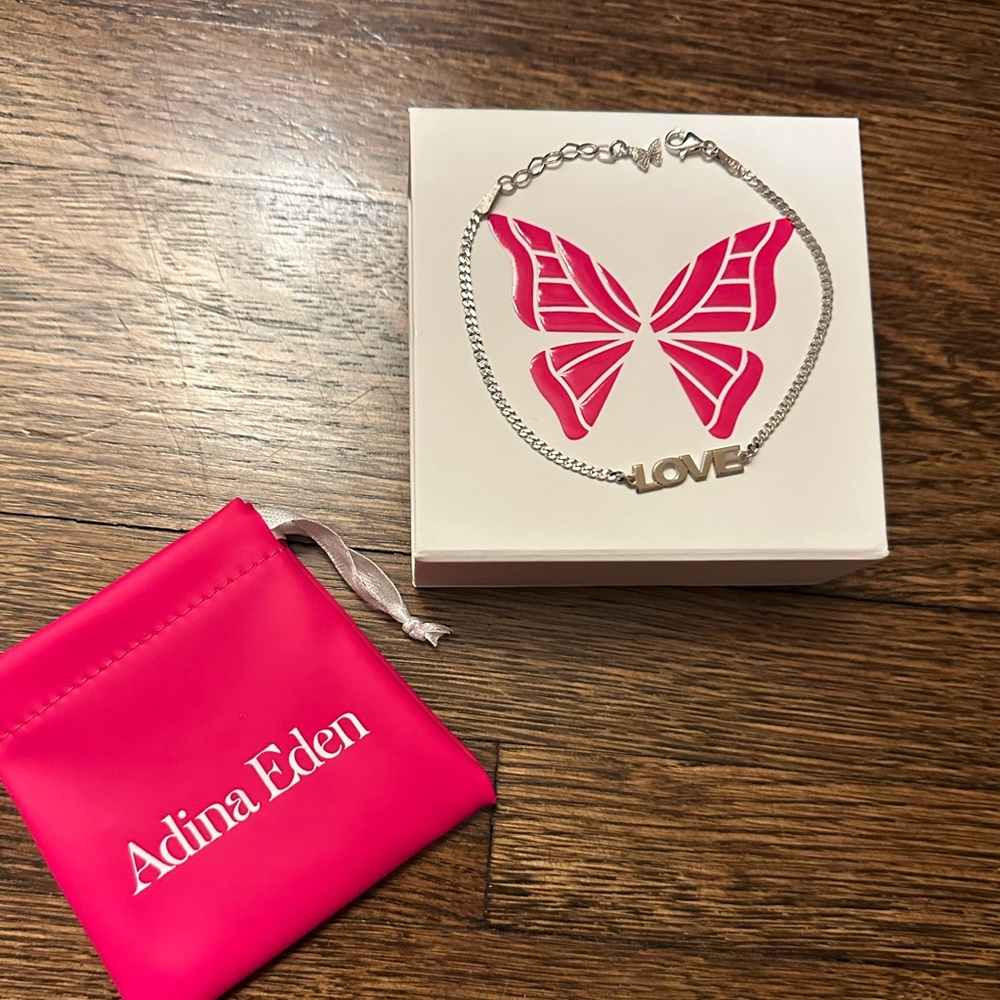 Adina Eden Mini Nameplate Bracelet